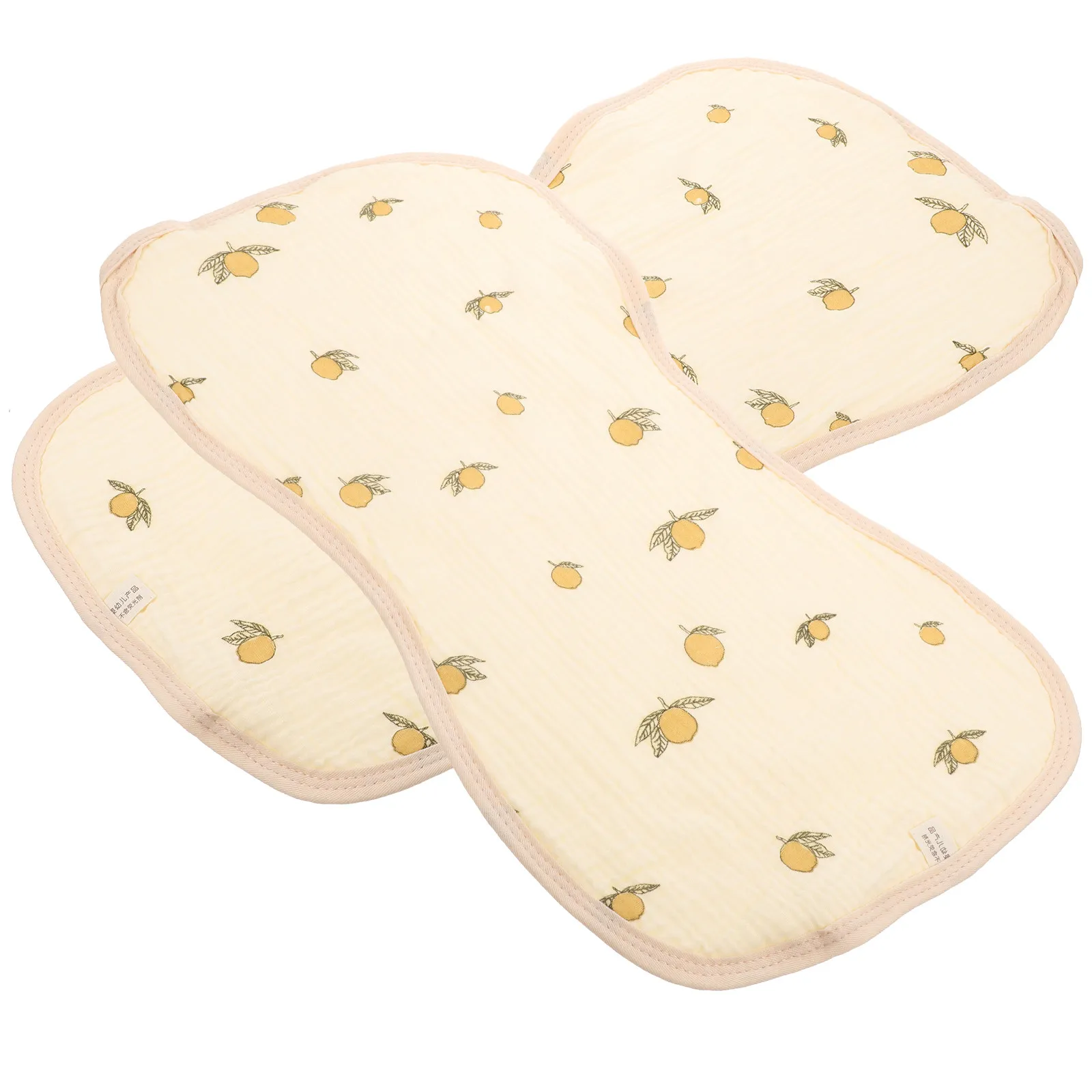 

2pcs Burp Burp Cloths Newborn Toddler Bibs Soft Absorbent Drool Cloths Baby Friendly Reusable Washable