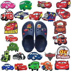 Cars 1pcs Thomas Train  Charms Accessories Sneakers Shoe Decorations Pins for  Woman Men  Jeans Wholesale