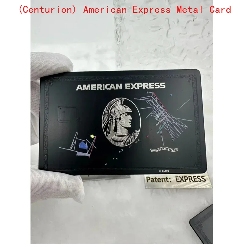 custom，Custom,Thread clause, metal card, stainless steel, card, replace old card on metal, centurion. Movie props, Ameri