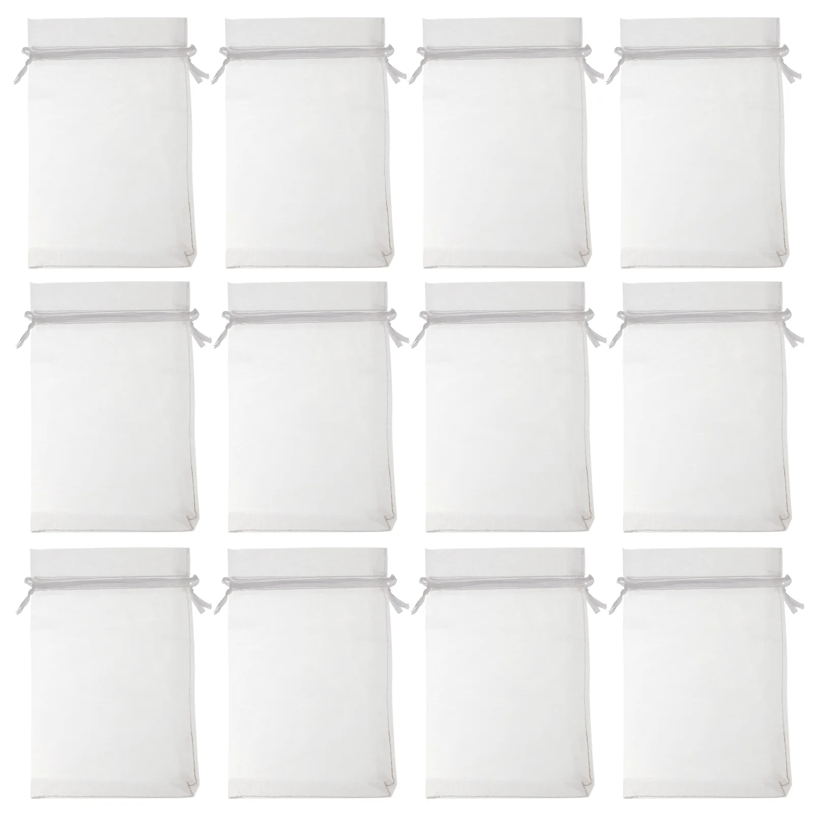 

100Pcs Organza Fruit Protection Bags Drawstring Mesh Covers Mothproof Garden Plant Grape Tomato Fruit Bag Plant Protective Cover