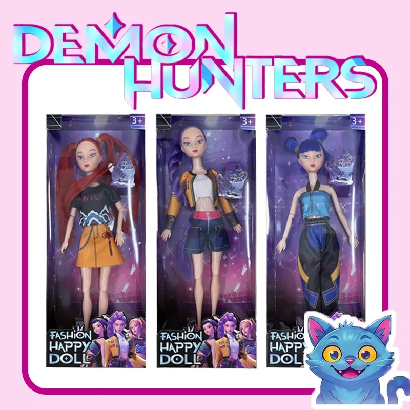 ฟิกเกอร์ไวนิลรูมิและมิราโซอี้ - ตุ๊กตาสะสมจากอนิเมะ Kpop Demon Hunters ปี 2025 ของขวัญสุดพิเศษสำหรับคริสต์มาสและวันเกิด