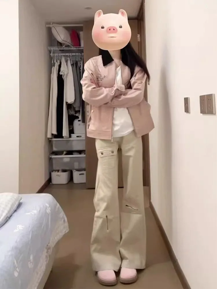 

Простые расклешенные джинсовые брюки большого размера, женские осенние новые утягивающие длинные брюки длиной до пола