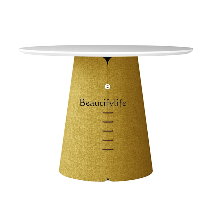 

Nordic casual coffee table negotiation small round table