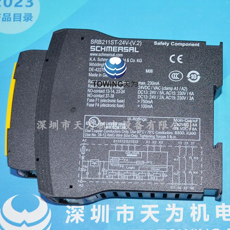 [Original/quality Assurance One Year] SRB211ST (V2) SCHMERSRL Safety Monitoring Module Real Shot