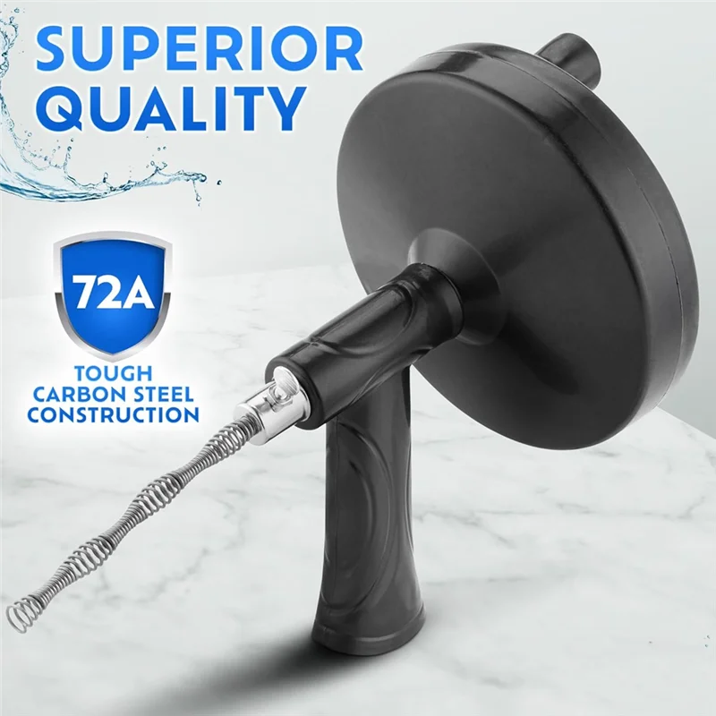ABWZ-Universal Pipeline Dredging Special Tool Kitchen Sewer Drainage Snake For Shower Pipe