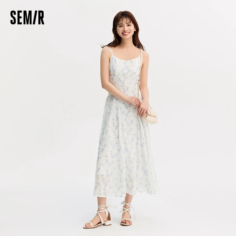 

Semir Dress Women Forest-Themed Fresh And Delicate 2024 Summer New Romantic And Artistic Lace Gentle Floral Dress