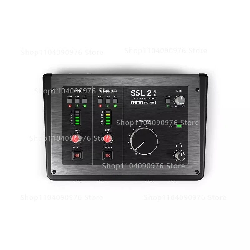 

SSL2 MKII 2-in/2-out USB Stereo Audio Interface With 32-Bit 192 kHz Converters and Balanced Monitor Outs for Musicians