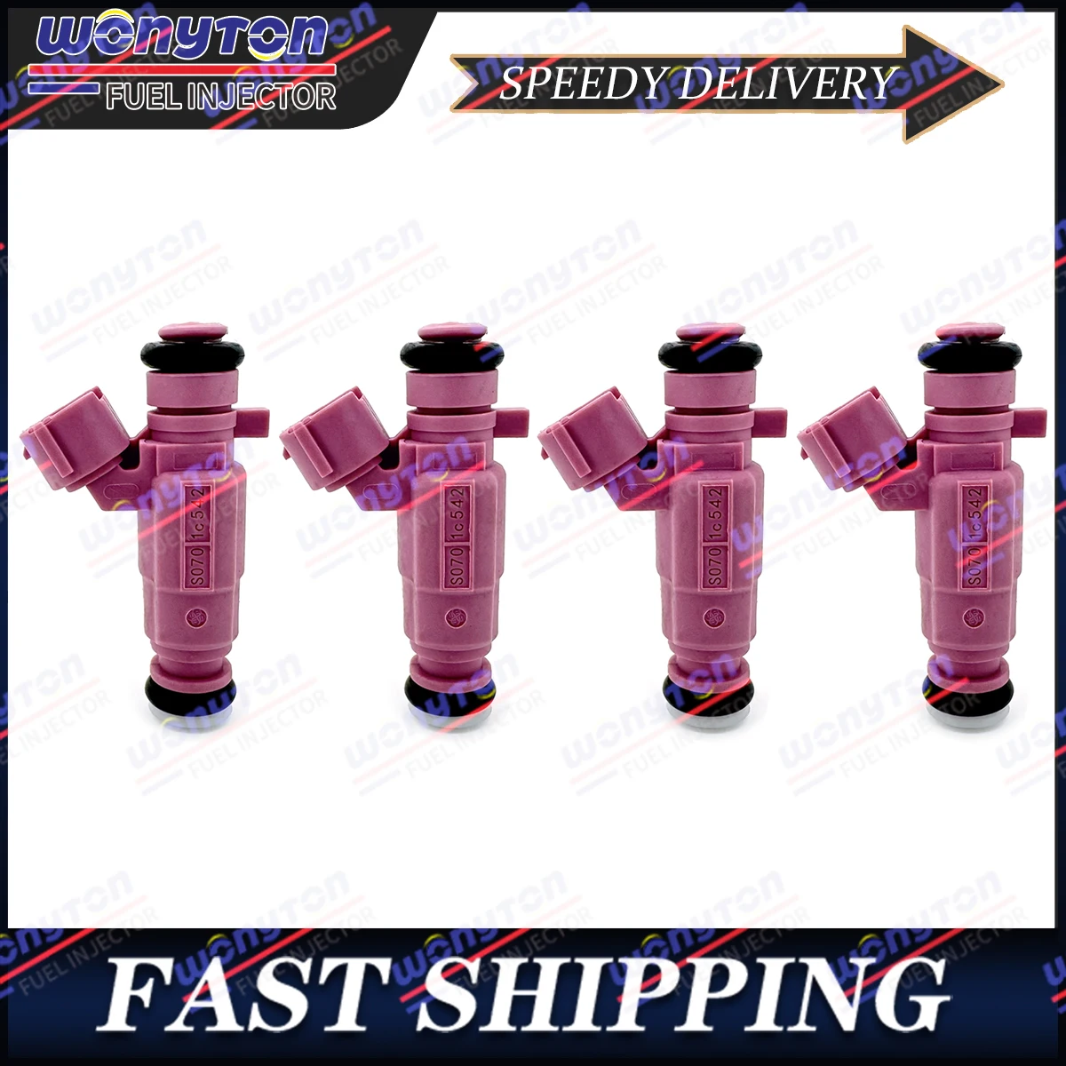 4PCS 35310-04090 Fuel Injectors Fit for Hyundai KIA Nozzle Car Flow Matched