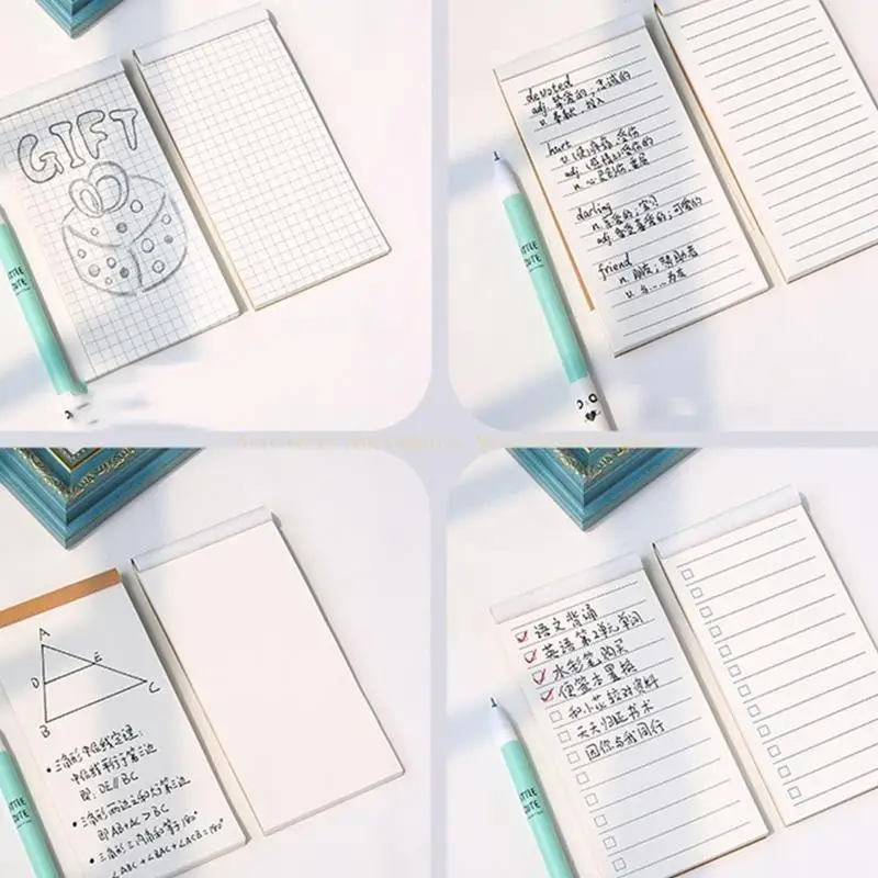 Pocket Notes Papers Mini Writing Pad Weekly Planner mensuel quotidien