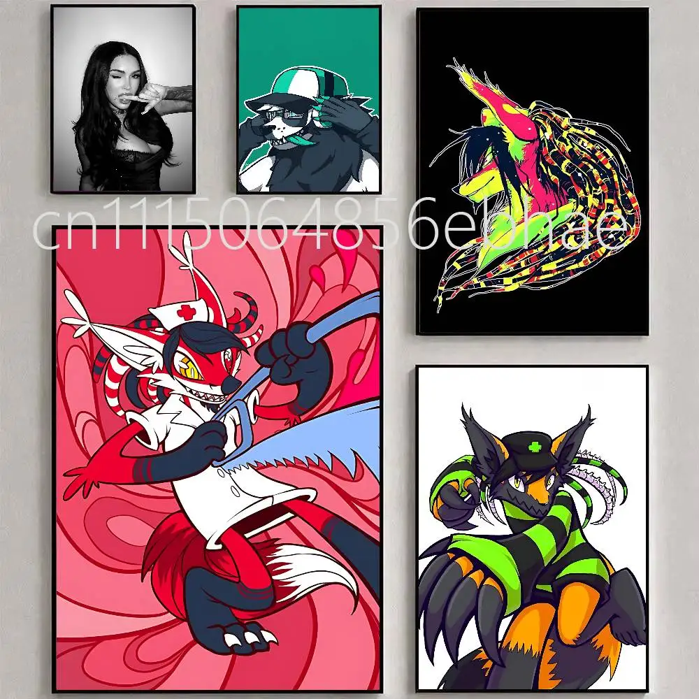 For Nurse Renard art LapFox Trax Poster Classic poster and wall art prints are suitable for living bedroom and home