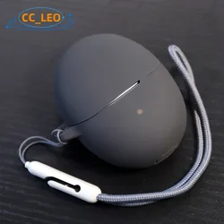 For Huawei FreeBuds 5 Case Silicone Soft Case Cute Lanyard Pendant Huawei FreeBuds 5 Shockproof Shell Protective Cover