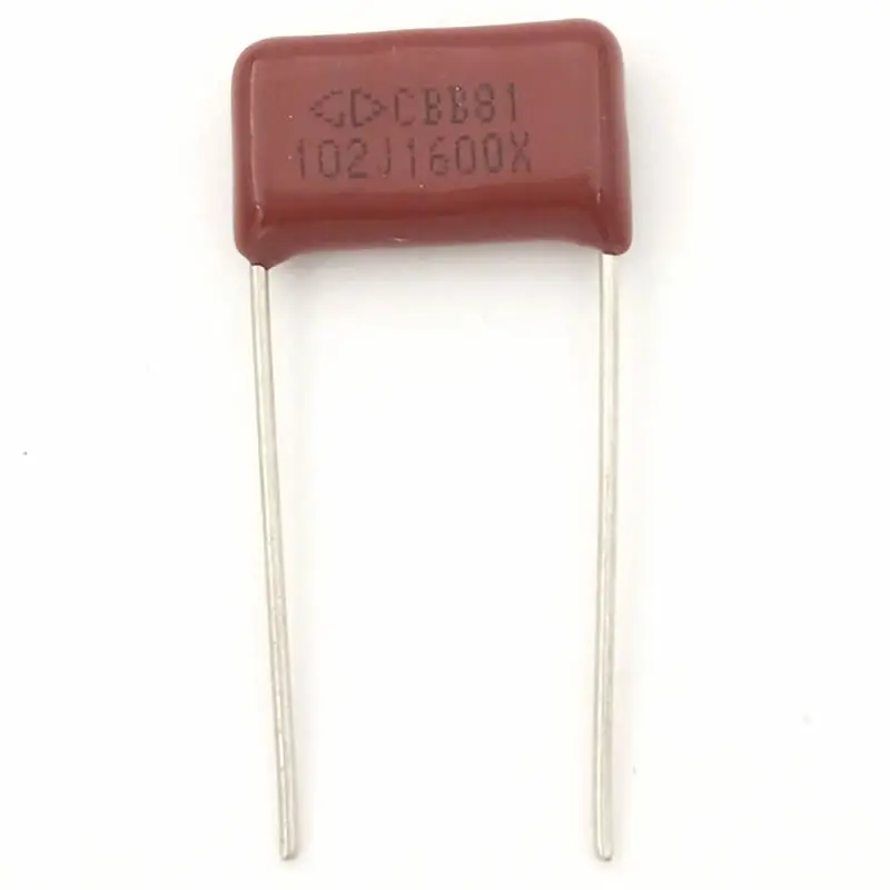 102 CBB 폴리프로필렌 필름 캐패시터 피치, 1nF, 100V, 1000V, 1600V, 2000V, 5mm, 10mm, 15mm, 1nF, 10 개