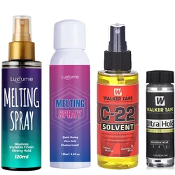 C22 Hair Solvent Tape Adhesives Remover Spray Quick Remover C-22 Solvent Wig Glue Remover Wig Adhesive Remover