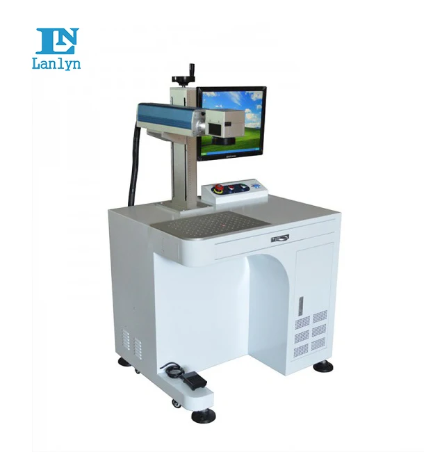 金属/プラスチック/タグ/キーホルダー/ペン用の3Dカラープリントファイバーマーキングマシン