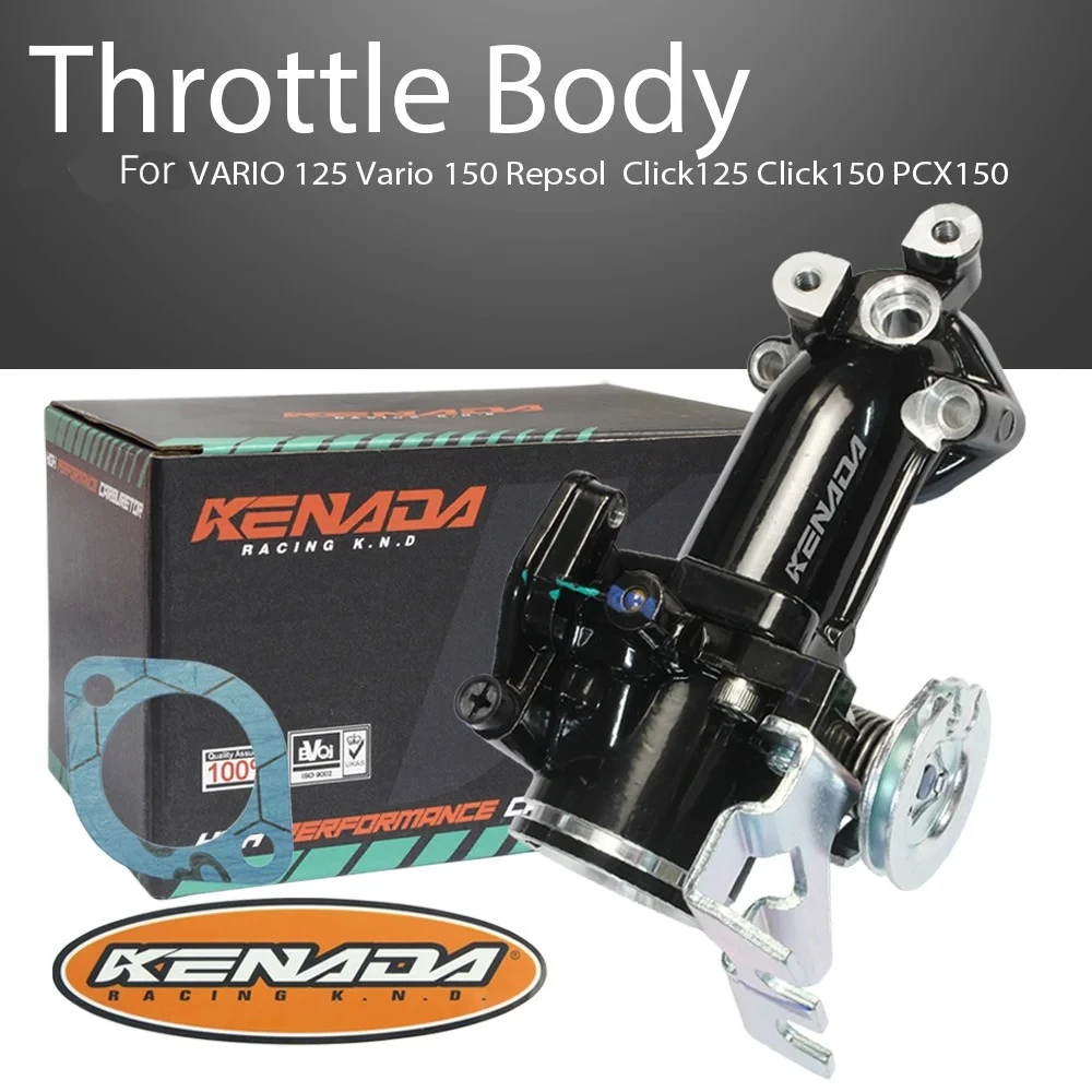 

KENADA RACING Throttle Body Black Edition For VARIO 125 Vario 150 Repsol Click125 Click150 PCX150