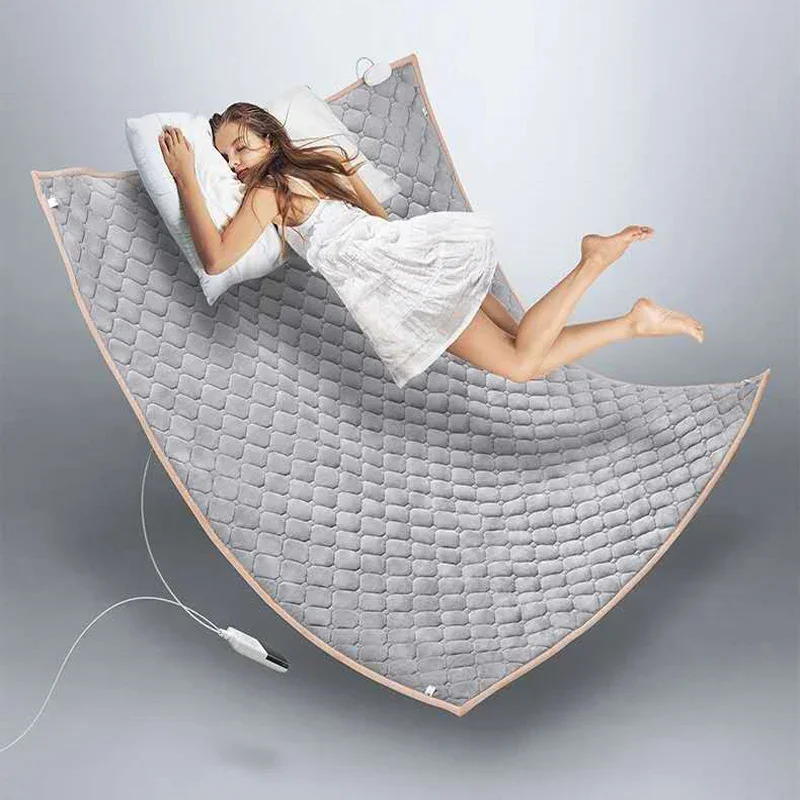 Couverture électrique chauffante Glutnel, matelas d'hiver, chauffe-corps, coussin thermométropolitain,