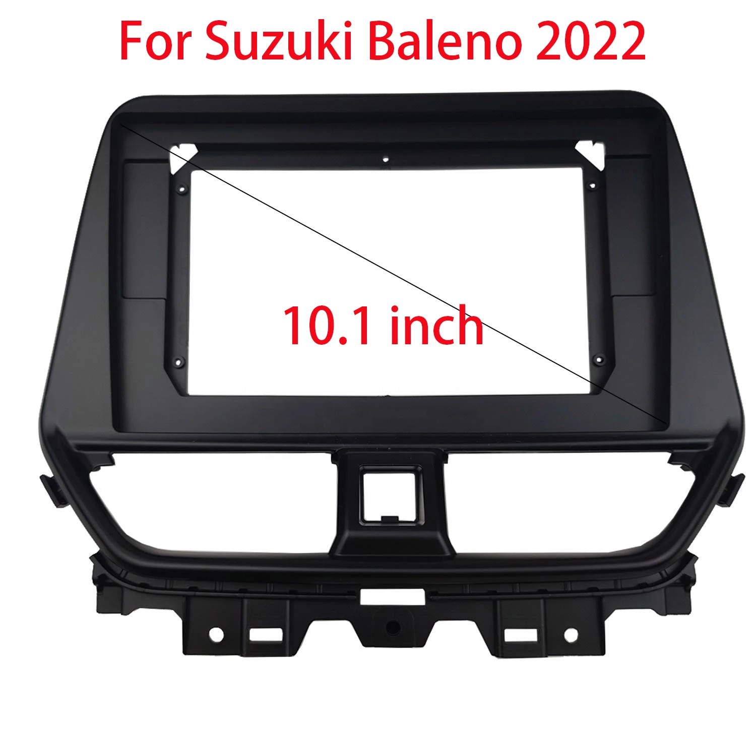 

10,1-дюймовая радиоприемная панель для SUZUKI BALENO 2022, стереоустановка, панель объемного звучания, комплект рамки для ремонта плеера