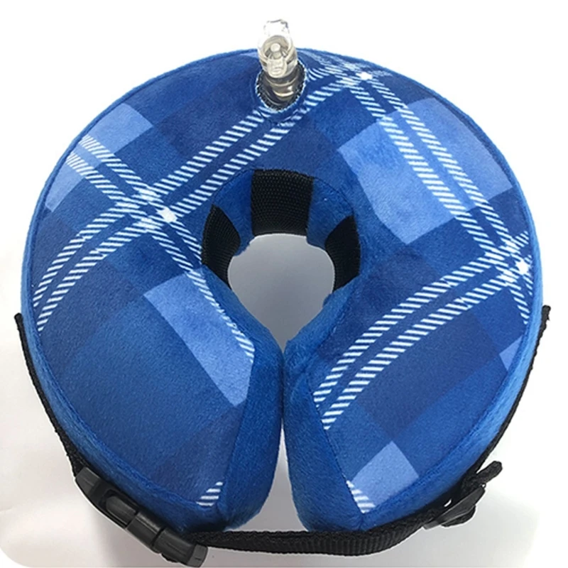 Pet Recovery Inflatable Collar Detachable Dog Collar Watermelon Pattern Collar Prevent Licking After Surgeries