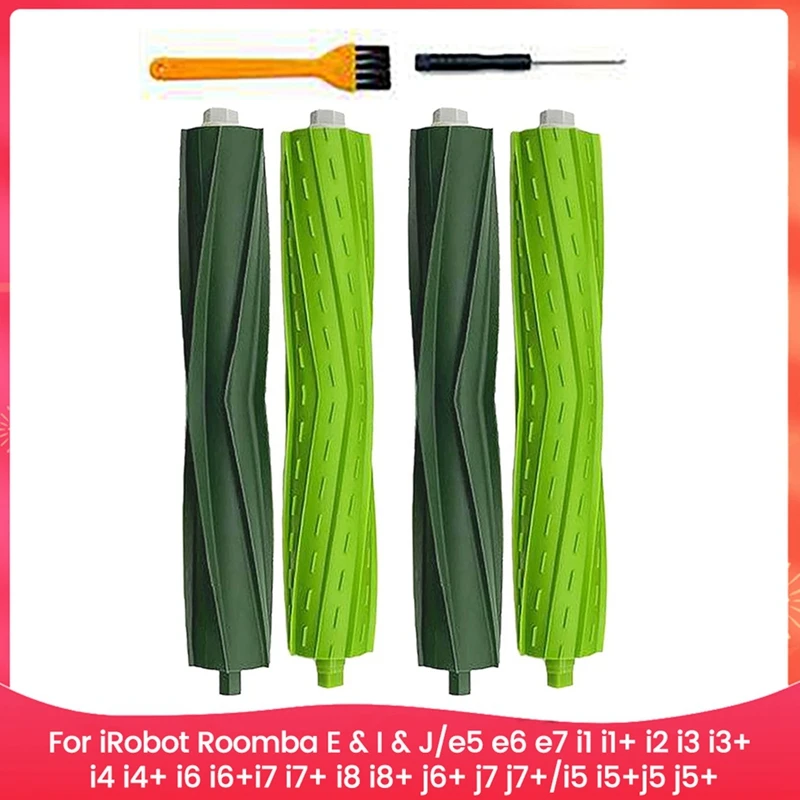 

Резиновая роликовая щетка для Irobot Roomba E I J серии E5 E6 E7 I3 I3+ I4 I4+ I5 I6 I6+ I7 I7+ I8 I8+ J6+ J7 J7+ Запасные части