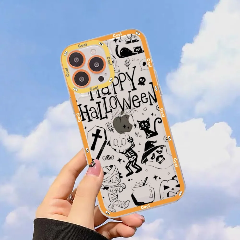 Halloween Mousepad For Redmi 7 8 9 A For Redmi Note 5 7 8 9 10 11 Pro Max 4G 5G Funfas