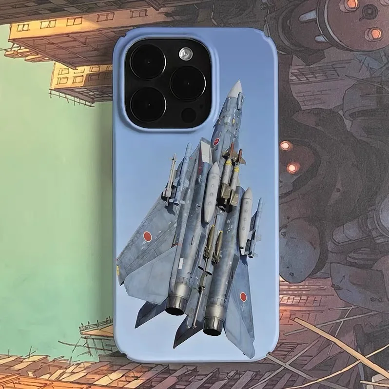 

Ins Blue Cartoon Aviation Plane Case for IPHONE 17 16ProMax 15 14 13 12 11 PRO Plus Acrylic TPU Two in One Magnetic Phone Cases