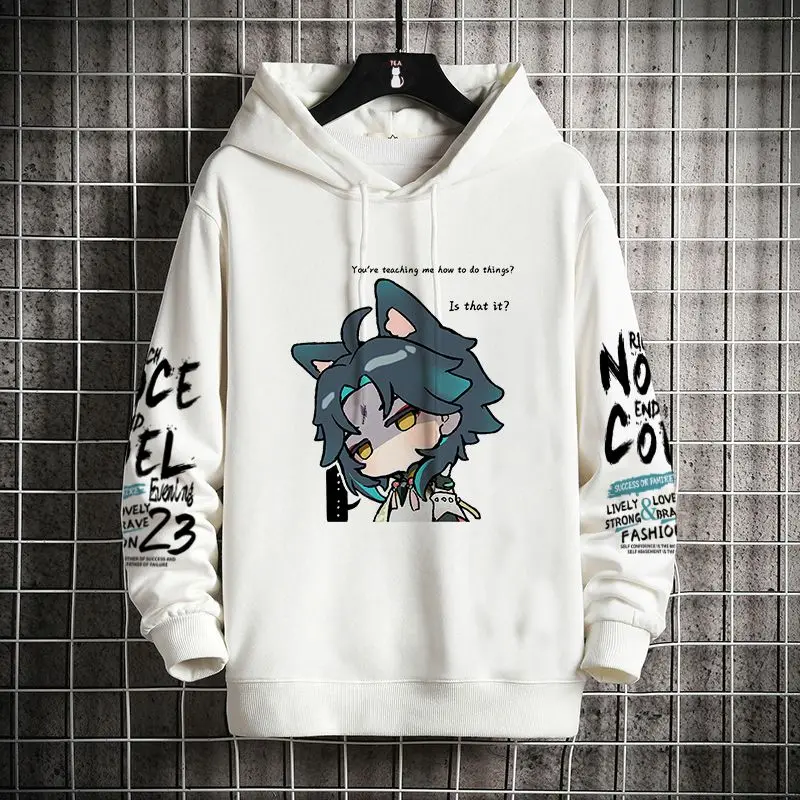 Новинка 2025 года, оригинальная толстовка с капюшоном в виде мандра, мужской студенческий молодежный свободный пуловер с длинными рукавами, два юаня, осень и зима, cl ★ ☆ ❤ ♥