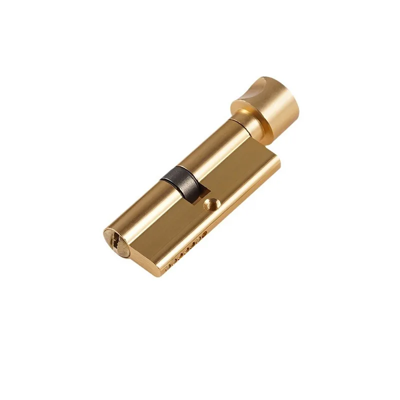Lock cylinder, universal indoor door lock, copper lock, heart lock, room door, wooden door