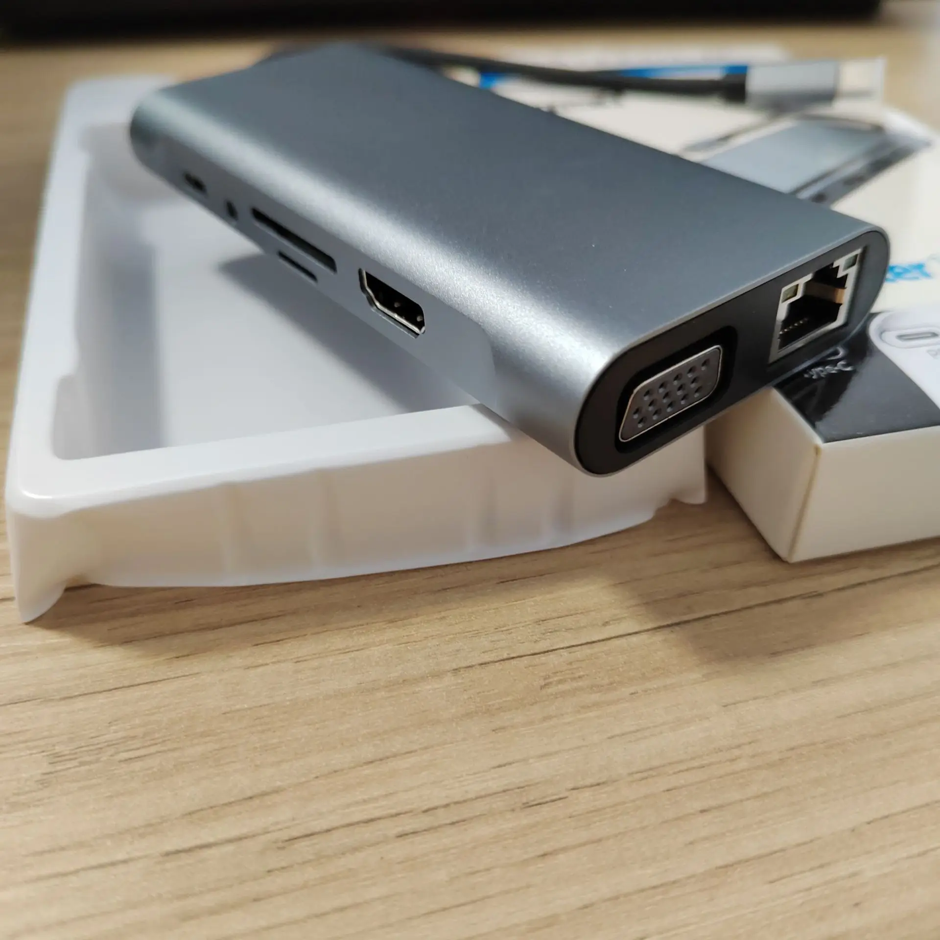 Typ-C Dockingstation Mac Multi-Port Laptop Expander 11-in-1 Dockingstation – Detail 8