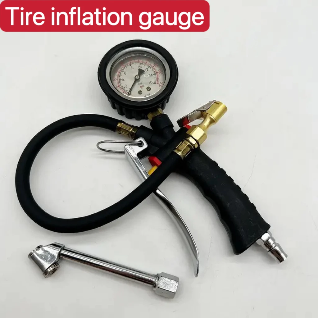 

Digital Display Tire Pressure Gauge Auto Accessories High-precision Monitoring Inflation Gun Universal Car Tire Manometro