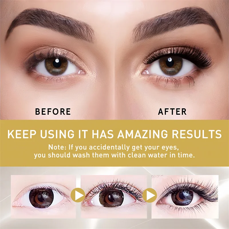 Fast Eyelash Growth Serum 5 Days Natural Eyelash Enhancer Longer Fuller Thicker Lashes Treatment New Products Eye Care Makeup ﻿