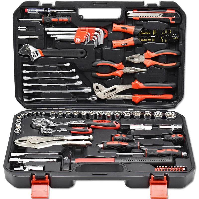 

Cartwell SS2084A 84-piece Machine Repair Auto Repair On-board Toolbox, Auto Repair Tool Set, Ratchet Wrench