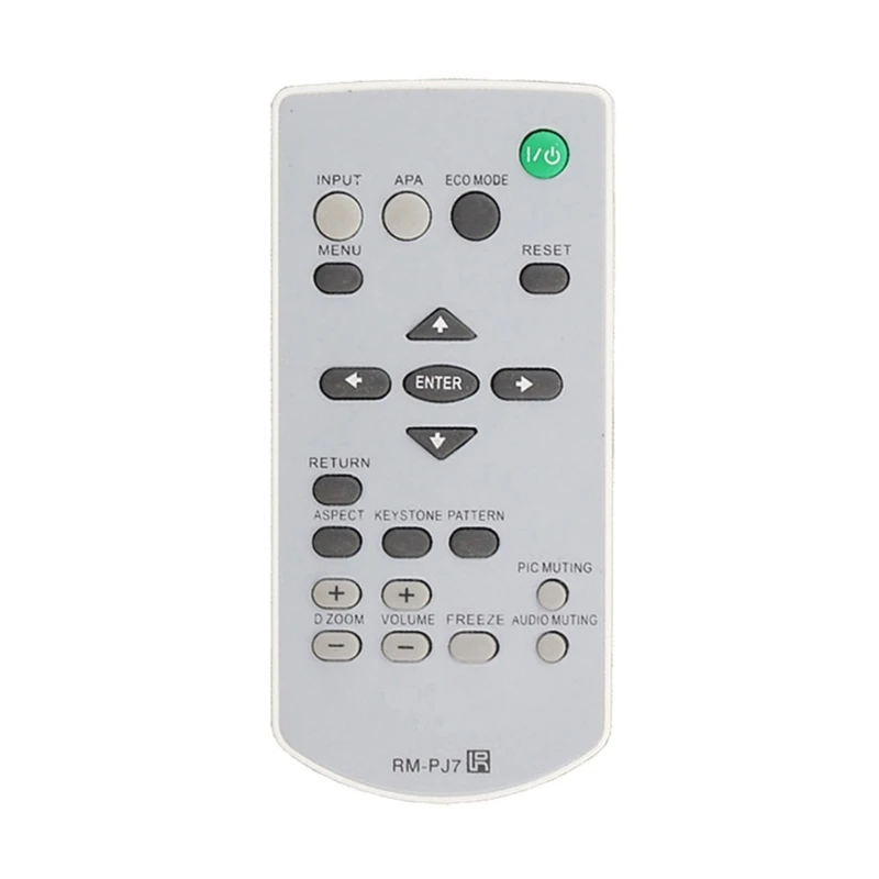Convenient Remote Control Compatible for RMPJ7 RMPJ6/PJ10/PJ12/PJ17/PJ8 Multiple Projector Models Long Last Use
