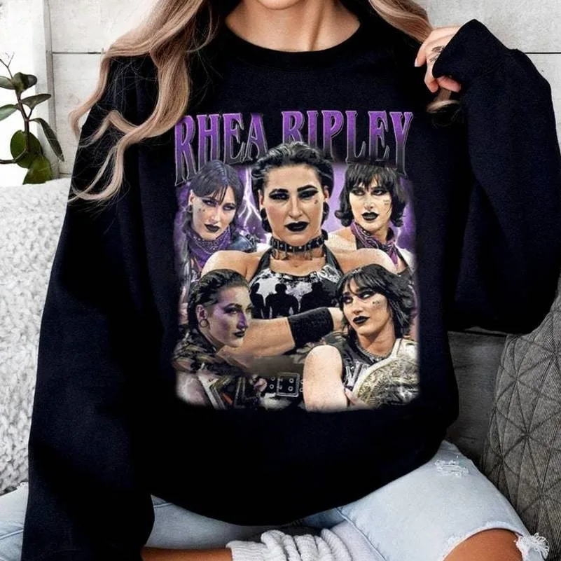 

Худи и толстовки Rhea Ripley для косплея, унисекс, модная уличная одежда