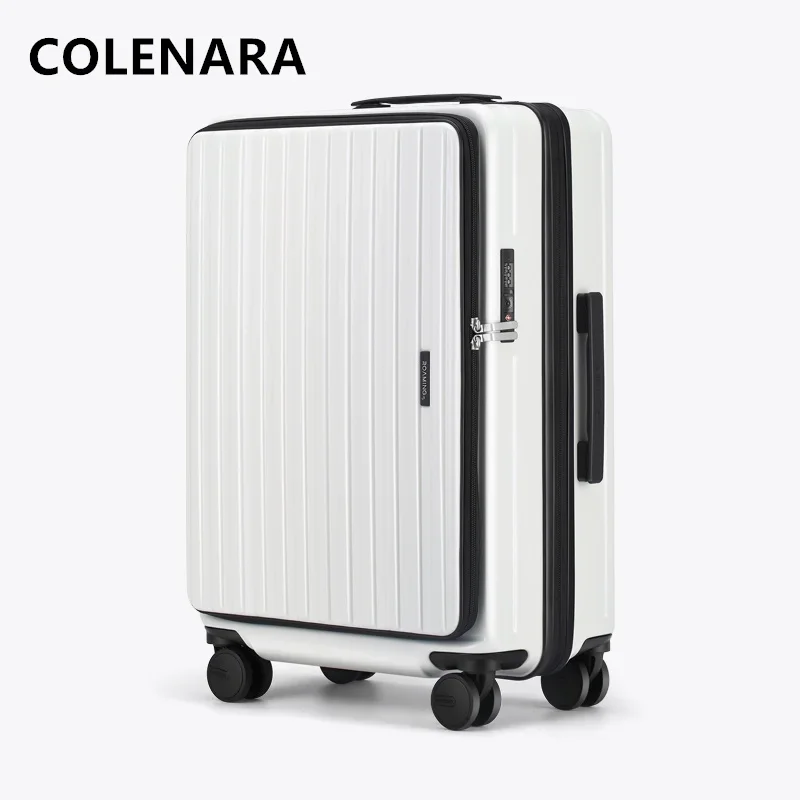 COLENARA Carry-on Travel Luggage Side Opening PC Boarding Case 24