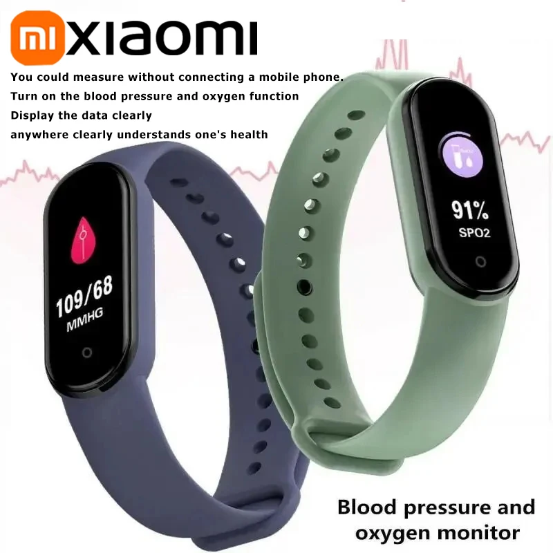 Xiaomi Smart band Movement Watch Step count Bluetooth Synchronous Phone Information Smartwatch For Men Women Students 2025 New