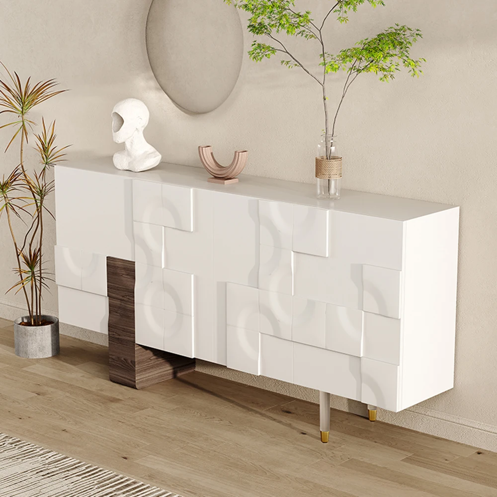 

Design Children Toy Cabinet Storage Rack Organizer Sideboard Office Cabinet Luxury White Standing Vitrinas Hallway Furniture