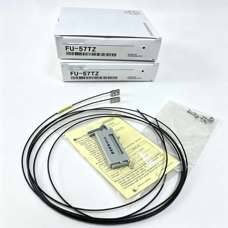 

Brand new original Fiber optic sensor FU-57TZ Flat head side emitting transparent optical fiber