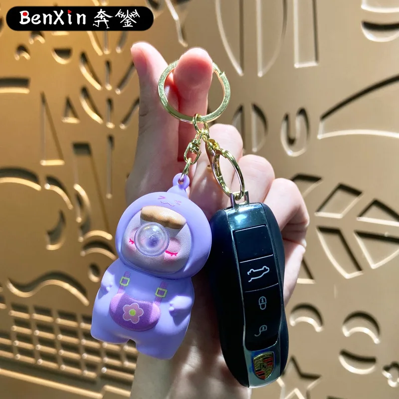 ألعاب مينيسو لتخفيف التوتر، والأطفال الذين ينفخون الفقاعات، وسلاسل المفاتيح، والحقائب، والمعلقات، وزخارف سلسلة المفاتيح