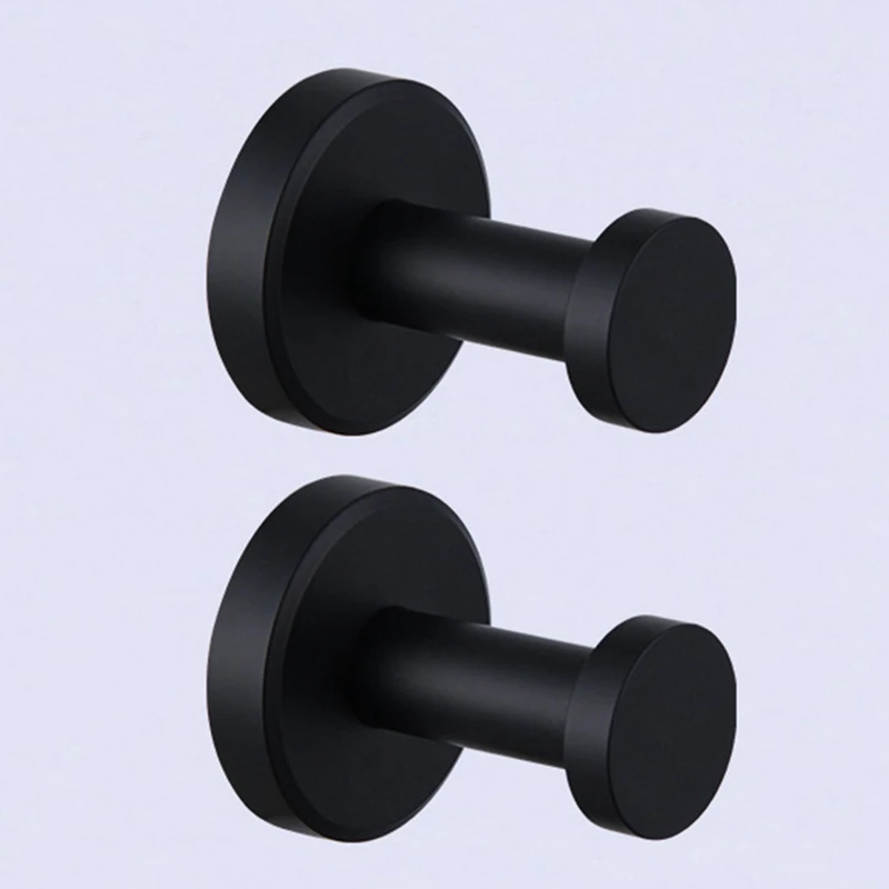 Ganchos Para Chuveiro Banheiro e Cozinha, Telha De Espelho Da Porta De Vidro, Loofah Towel Coat,Bath Robe Hook Holder, 2Pcs