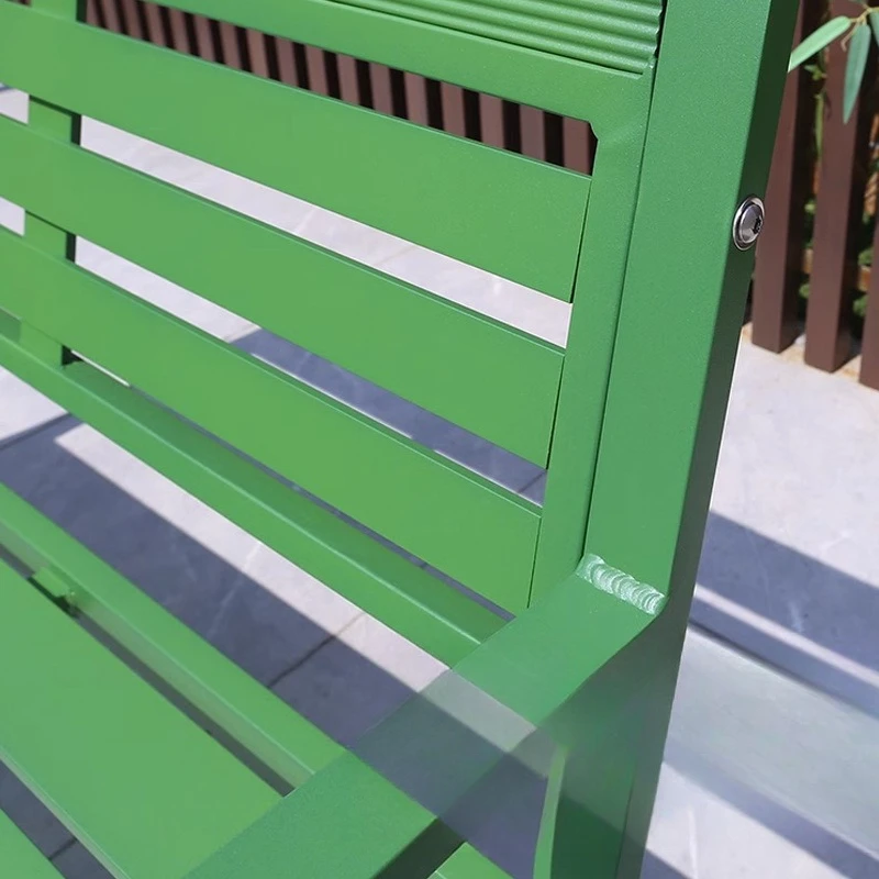 Outdoor tables and chairs Color waterproof and sunscreen Commercial street Cafe Balcony Garden Outdoor leisure tables and chairs