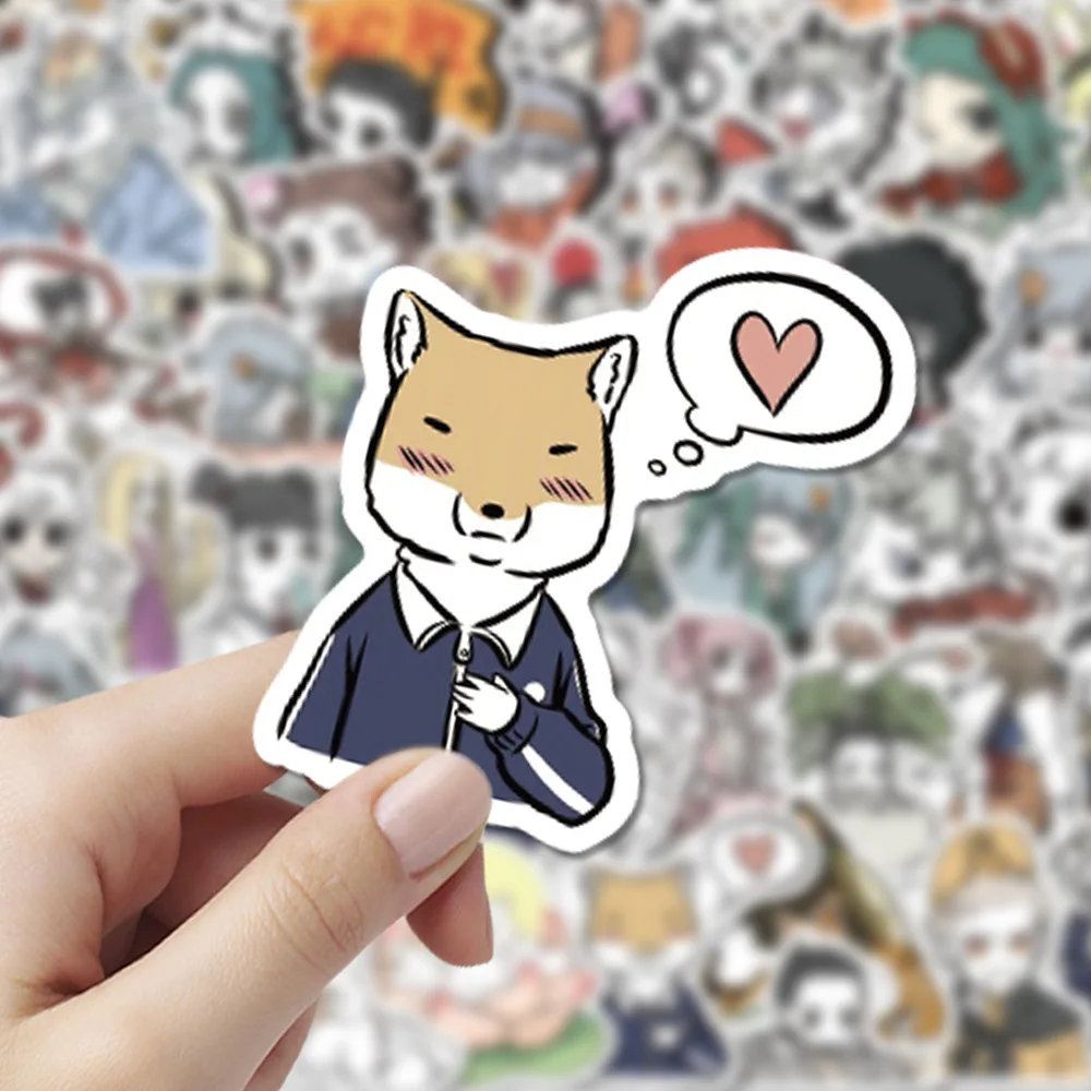 50/100PCS Niet-menselijke Cartoon Stickers Grappige Chinese Stijl Animatie Decals DIY Speelgoed Notebook Koffer Telefoon Koelkast Gitaar