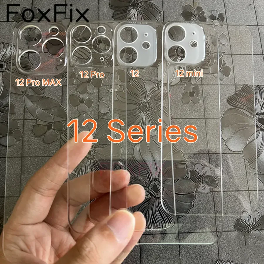 Temizle Cam iPhone 11 12 13 14 Pro Max mini 14 Plus
