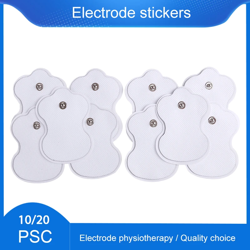 10/20pcs Tens Electrodes Adhesive Gel Pads  for TENS Unit Body Physiotherapy Therapy Machine Pulse Stimulator for Boby