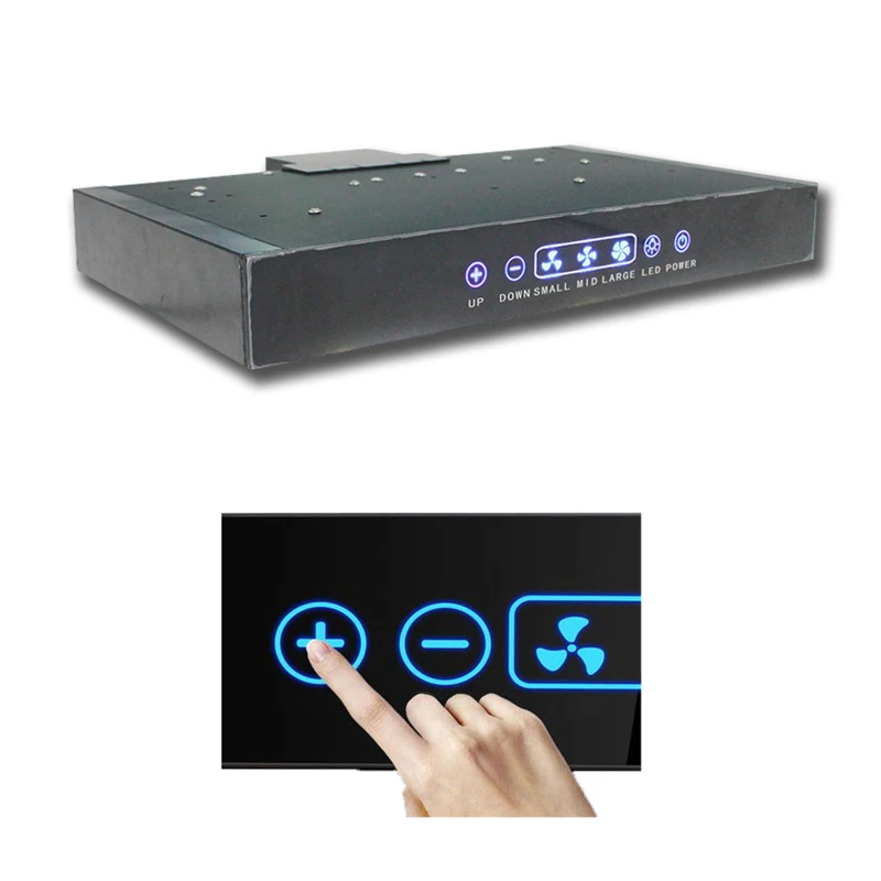 

Motorhome Electric Extractor Range Hood of Camper With Mini & Intelligent Touch Extractor Hood for Trailer Motorhome Range Hood