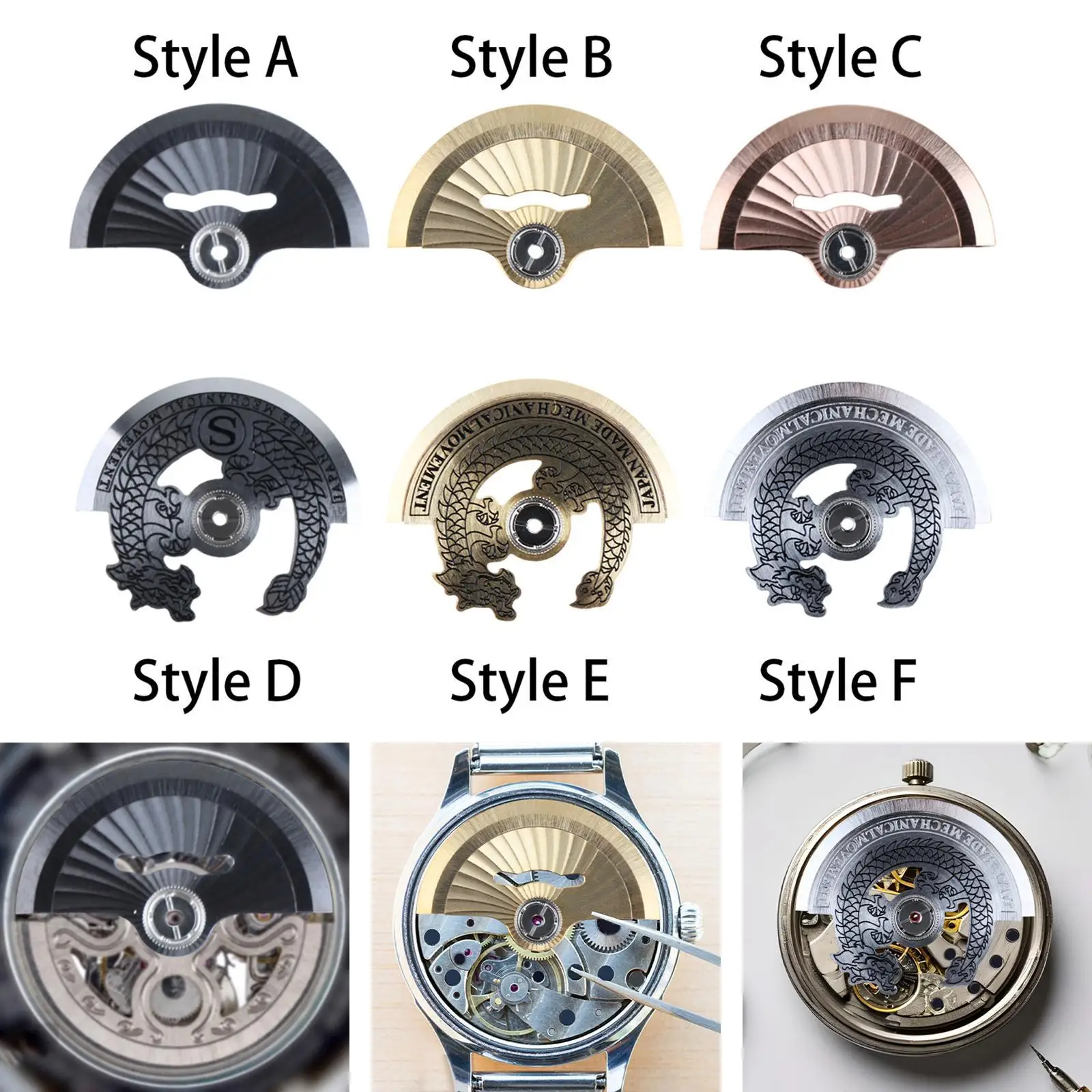 

Watch Rotor Easy to Use High Performance Automatic Rotor for NH34 NH38 7S36