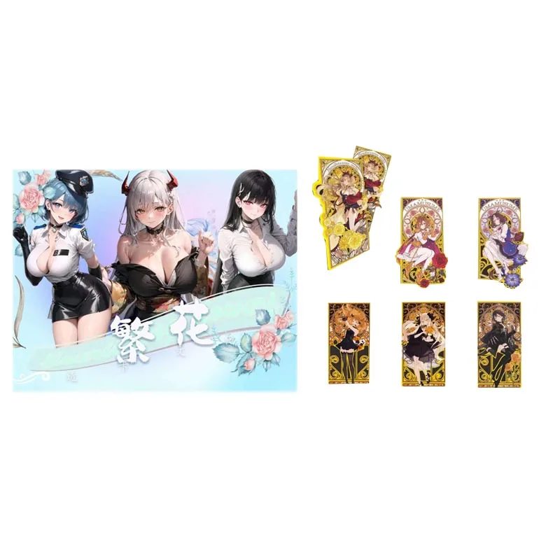 

Goddess Story Collection Card FAN HUA Double Site Exquisite Sexy Beautiful Girl ACG anime Playing Trading Cards