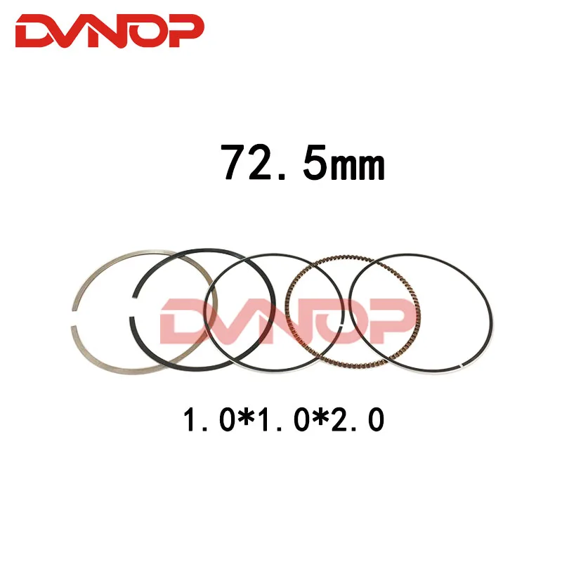 72.5mm Piston Ring Gasket Assy Fit For 300cc Engine Jinling JLA-931E Feishen Buyang FA-D300 H300 YP300 LINHAI LH300 LH173MN