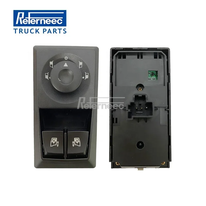 REFERNEEC Heavy Duty Truck Switch 7421972423 7423391509 Door Control Panel Switch Glass Lift Switch for RENAULT