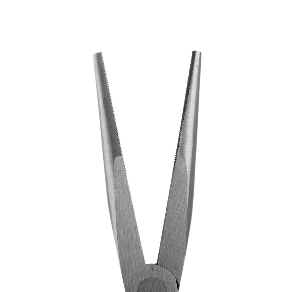 Durable 11 Inch Long Nose Pliers Long Bent Tip Needle Nose Pliers Sturdy Extended Hand Pliers Industrial Use