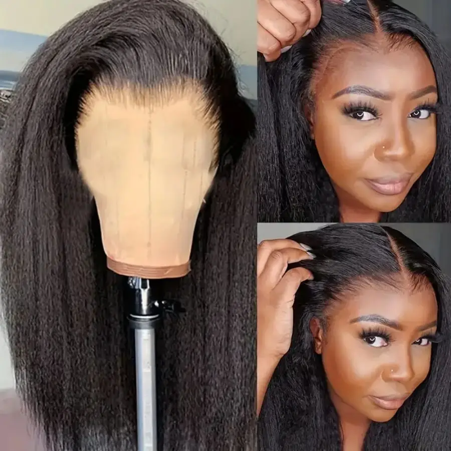 250% 5x5 غريب مستقيم غلويليس جاهز للذهاب الباروكات قبل قطع الدانتيل للمبتدئين غريب مستقيم الدانتيل شعر مستعار أمامي لا الغراء الدانتيل الباروكة